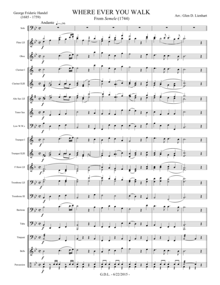 Free Sheet Music Brahms Symphony No 3 Movement Ii Horn In F 1 Transposed Part Op 90