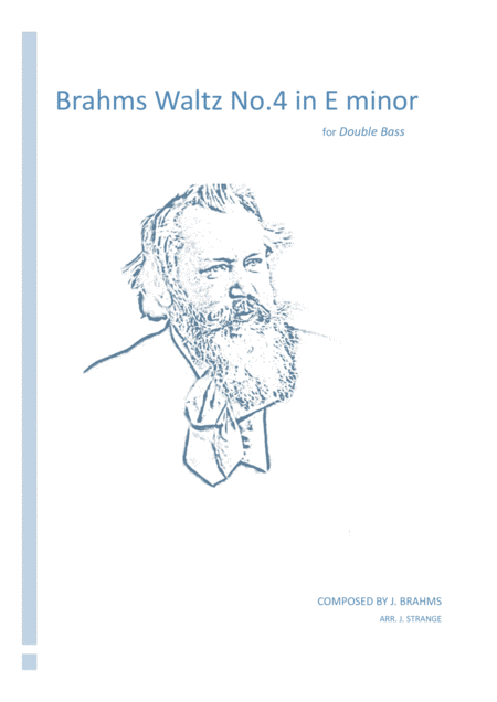 Brahms Waltz No 4 In E Minor Double Bass Sheet Music