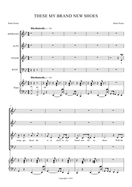 Brand New Shoes Sheet Music