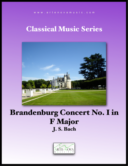 Free Sheet Music Brandenburg Concerto No 1 In F Major Bwv 1046