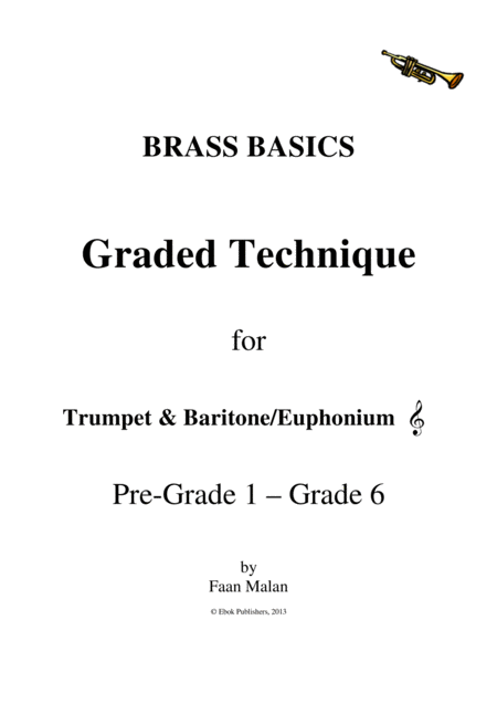 Brass Basics Graded Technical Work Trumpet Sheet Music