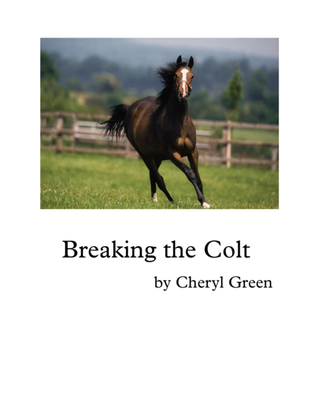 Free Sheet Music Breaking The Colt