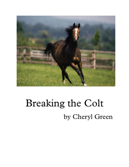 Breaking The Colt Sheet Music