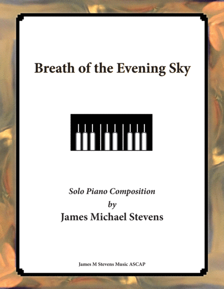 Free Sheet Music Breath Of The Evening Sky