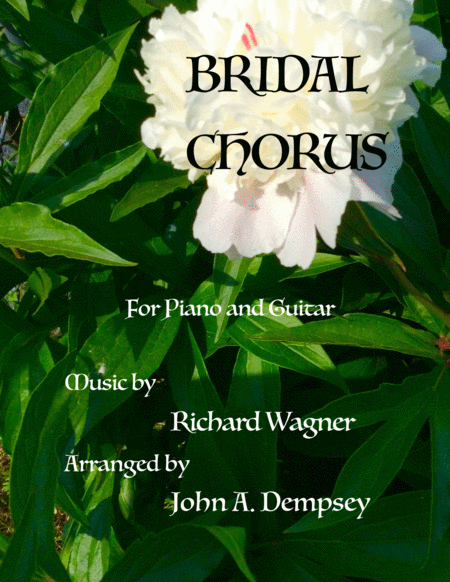 Bridal March Wedding Music For Guitar And Piano Sheet Music