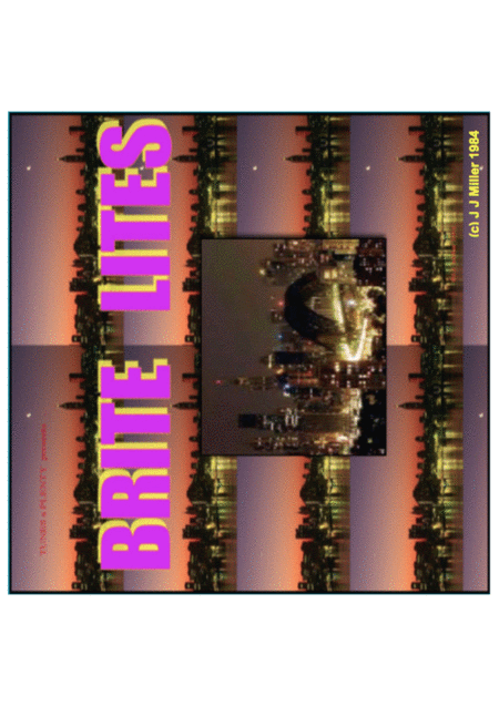 Free Sheet Music Brite Lites