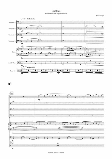 Free Sheet Music Bubbles