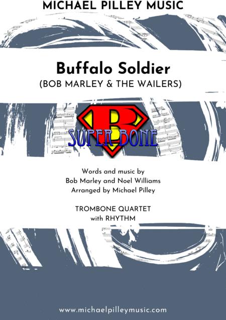 Buffalo Soldier Bob Marley The Wailers Trombone Quartet With Rhythm Sheet Music