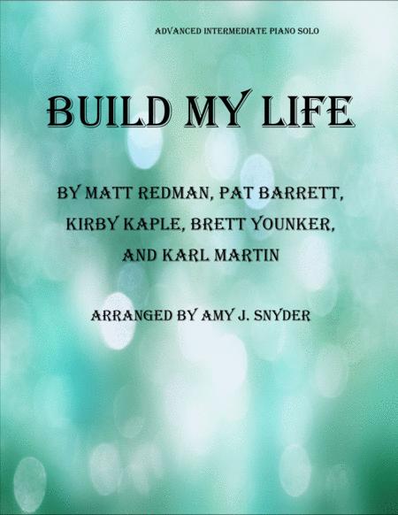 Free Sheet Music Build My Life Piano Solo