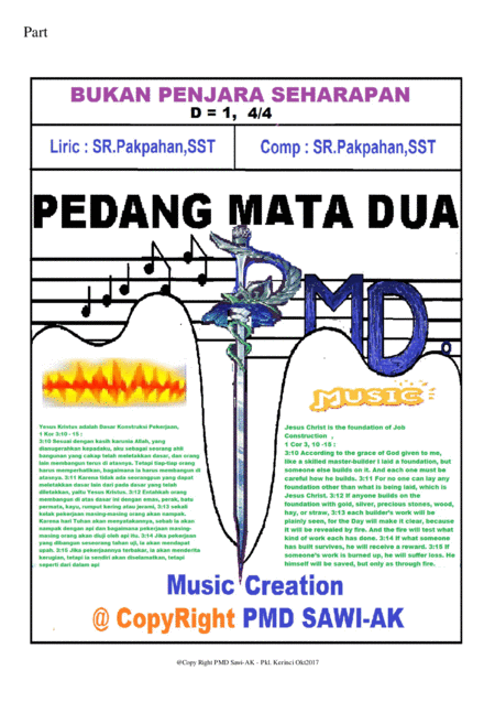 Bukan Penjara Seharapan Bps Sheet Music