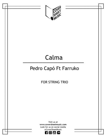 Free Sheet Music Calma String Trio
