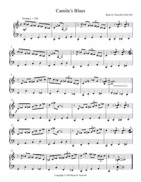 Camilas Blues Sheet Music