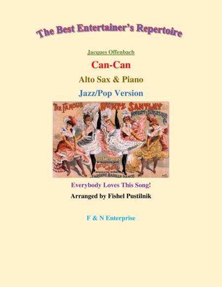 Can Can Jazz Pop Version For Alto Sax And Piano Video Sheet Music