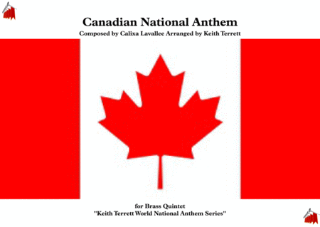 Canadian National Anthem O Canada For Brass Quintet Sheet Music