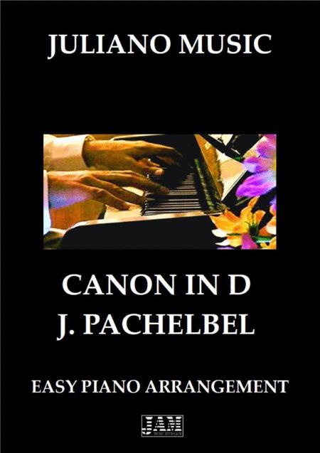 Canon In D Easy Piano C Version J Pachelbel Sheet Music