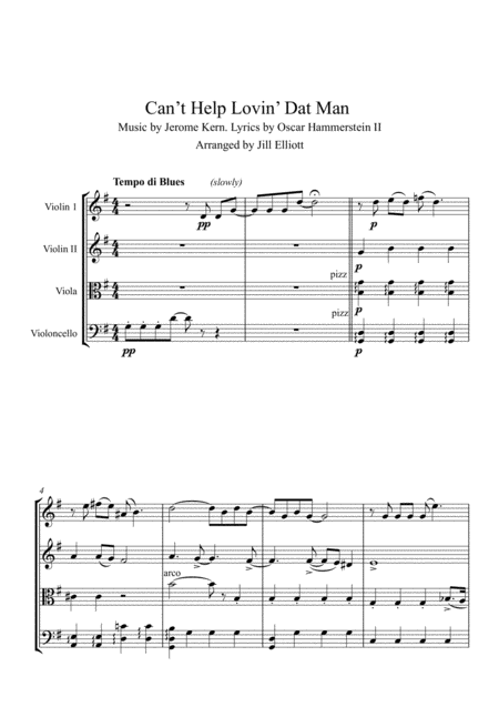 Cant Help Lovin Dat Man Sheet Music