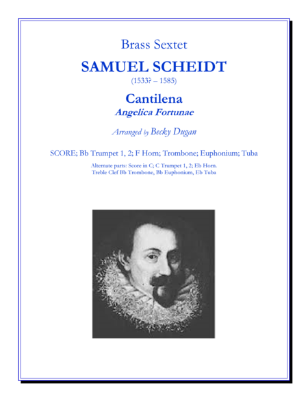 Cantilena For Brass Sextet Sheet Music