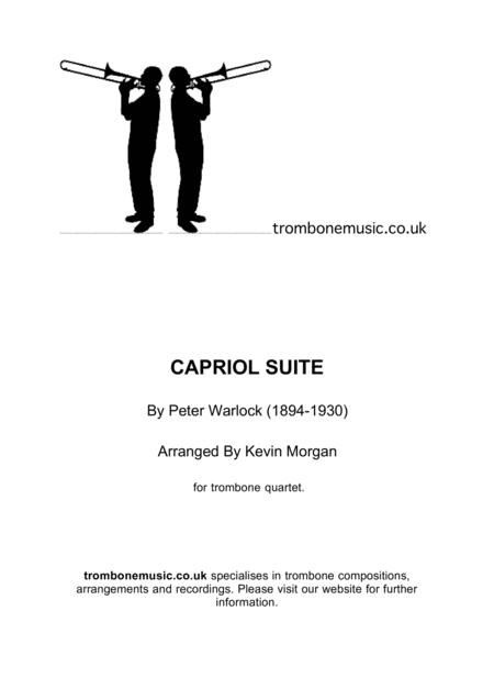 Capriol Suite Sheet Music