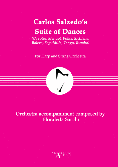 Carlos Salzedos Suite Of Dances For Harp And String Orchestra Sheet Music