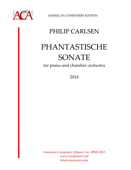 Free Sheet Music Carlsen Phantastische Sonate