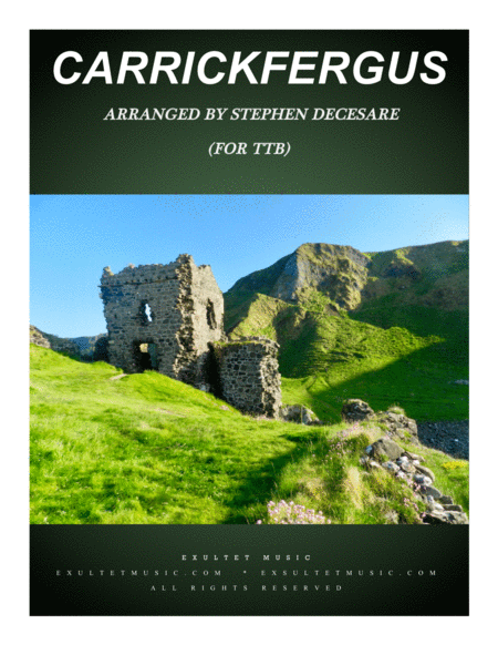 Carrickfergus For Ttb Sheet Music