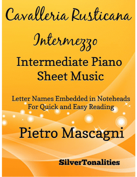 Free Sheet Music Cavalleria Rusticana Intermediate Piano Sheet Music