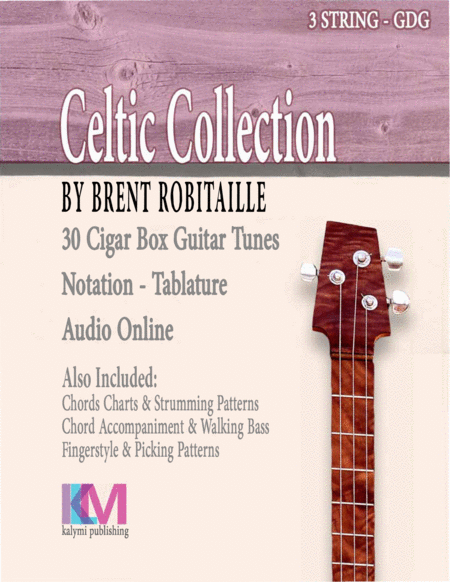 Free Sheet Music Celtic Collection Cigar Box Guitar 3 String Gdg