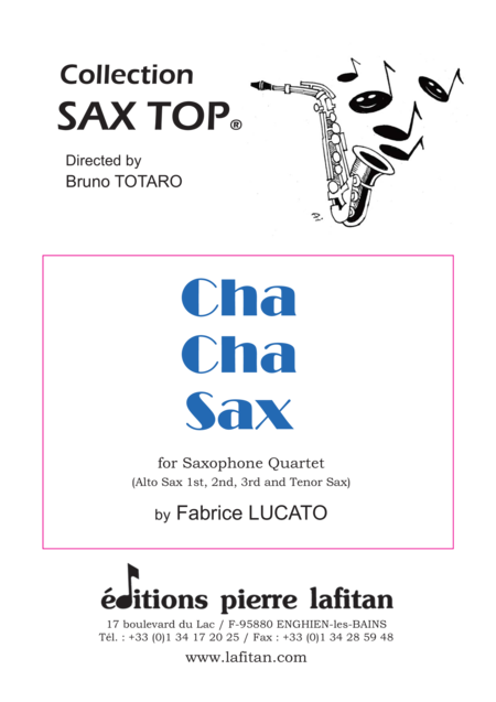 Cha Cha Sax Sheet Music