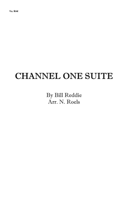 Channel One Suite Buddy Rich Full Big Band Sheet Music