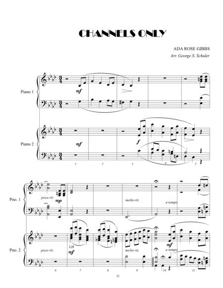 Free Sheet Music Channels Only Piano Duets