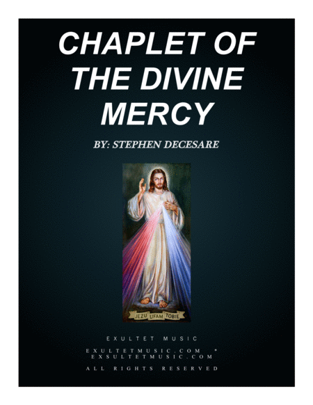 Free Sheet Music Chaplet Of The Divine Mercy