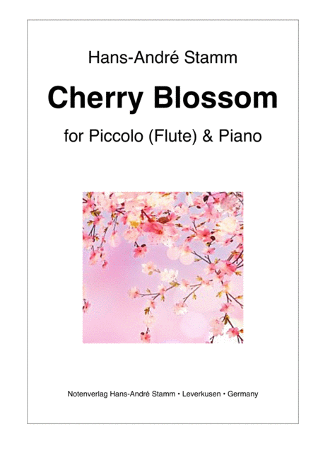 Free Sheet Music Cherry Blossom For Piccolo Flute And Piano