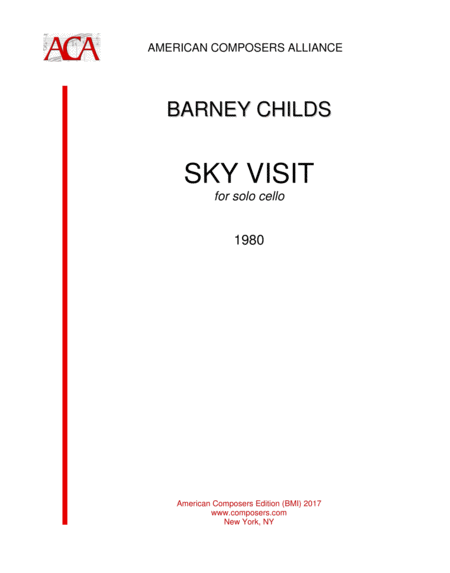 Childs Sky Visit Sheet Music