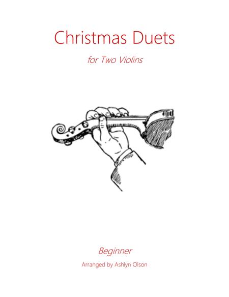 Christmas Duets For Violin Sheet Music