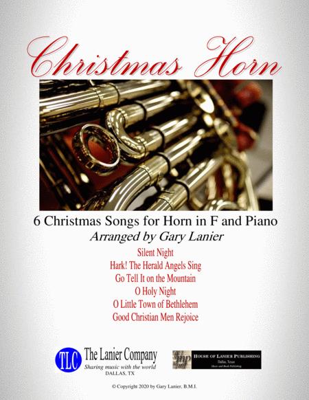 Christmas Horn 6 Christmas Songs For Horn In F Piano With Score Parts Sheet Music