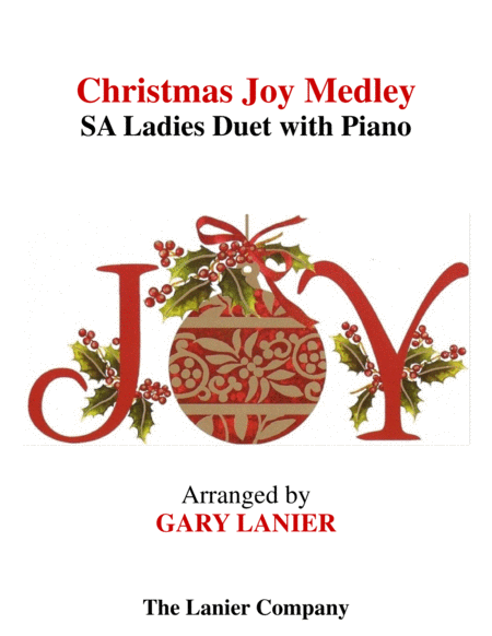 Christmas Joy Medley Sa Ladies Duet With Piano Score Sa Ladies Part Included Sheet Music