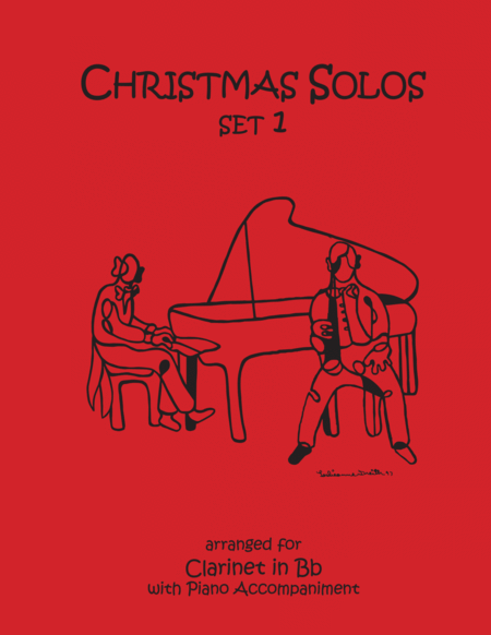 Free Sheet Music Christmas Solos For Clarinet Piano Set 1