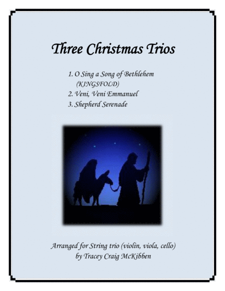 Christmas Trios For Strings Vol 1 Sheet Music