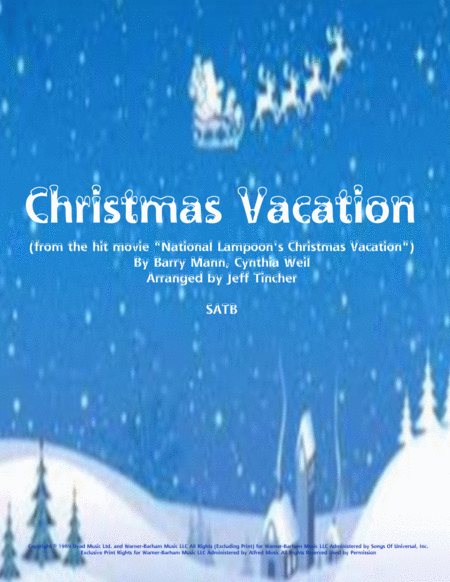 Christmas Vacation Sheet Music