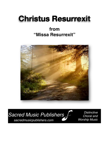 Free Sheet Music Christus Resurrexit From Missa Resurrexit