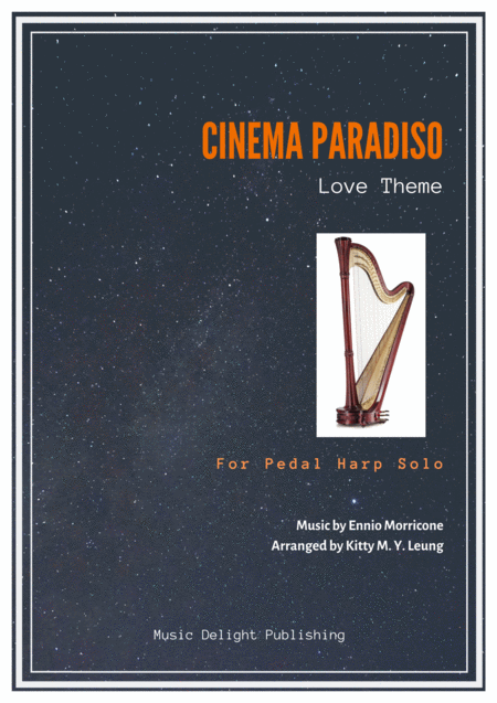 Free Sheet Music Cinema Paradiso Love Theme Pedal Harp Solo