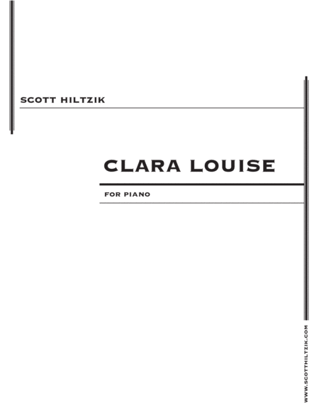 Free Sheet Music Clara Louise