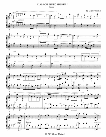 Classical Music Mashup Ii Sheet Music