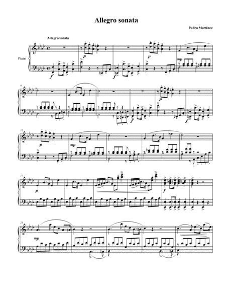 Free Sheet Music Classical Sonata