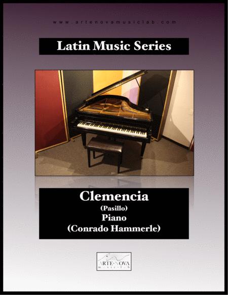 Clemencia Pasillo For Piano Latin Folk Music Sheet Music