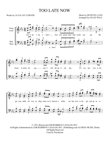 Come Closer Sheet Music