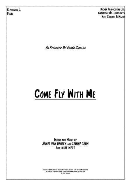 Come Fly With Me Keyboards Sheet Music