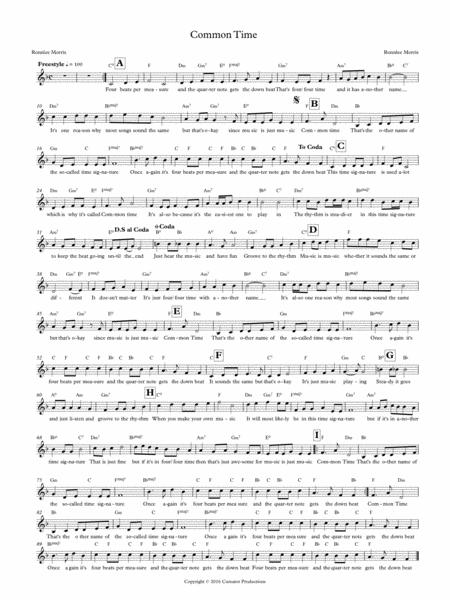 Common Time Sheet Music