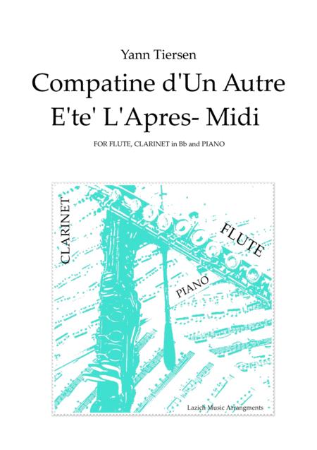 Comptine D Un Autret L Aprs Midi Score Sheet Music