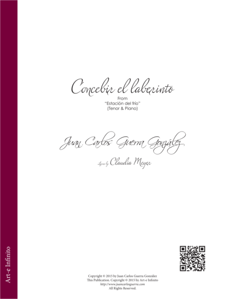 Free Sheet Music Concebir El Laberinto From Estacion Del Frio